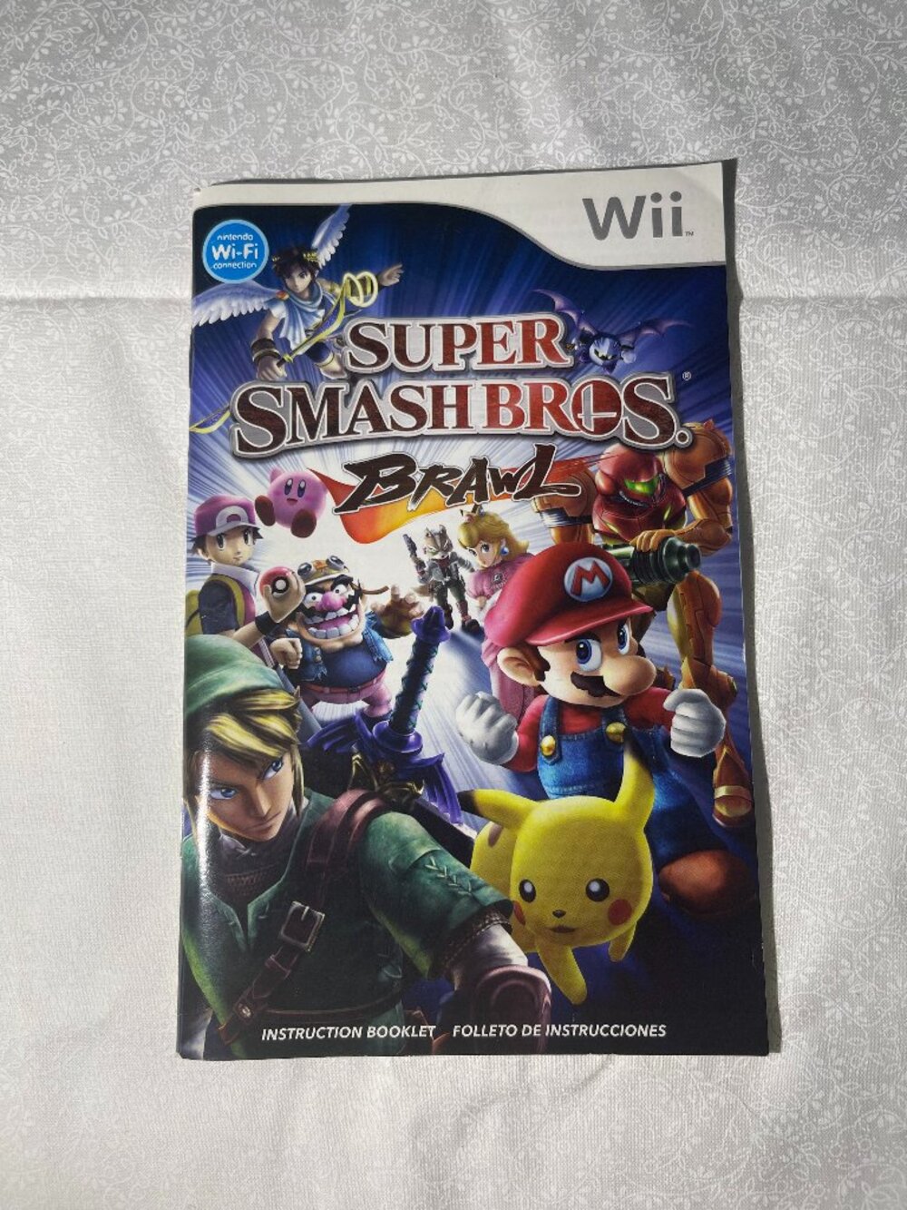 WII Instruction Book Super Smash Bros Brawl (MANUAL ONLY) (41)